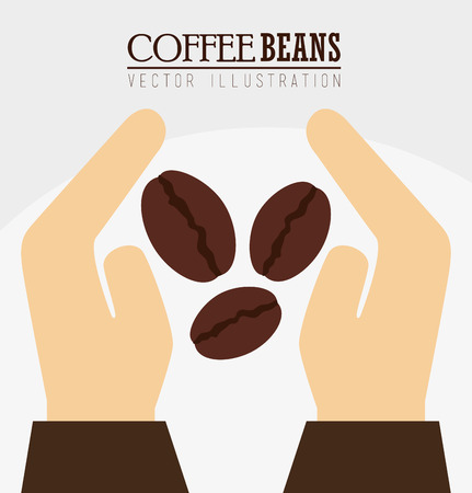 Coffee design over white background,vector illustration.のイラスト素材