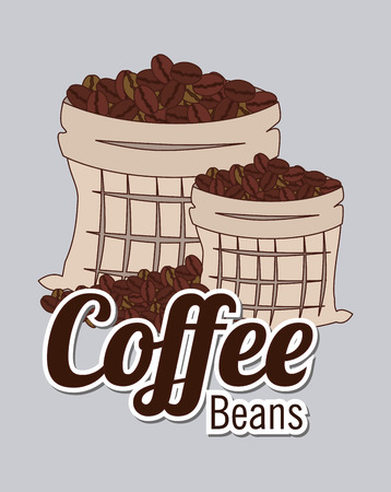 Coffee design over white background,vector illustration.のイラスト素材