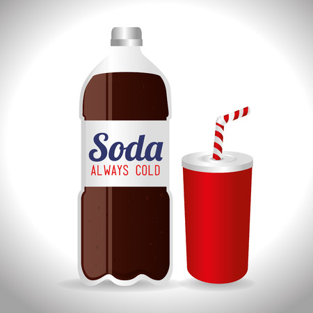 Drink design over white background,vector illustration.のイラスト素材