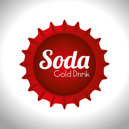 Drink design over white background,vector illustration.のイラスト素材