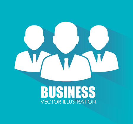 Business design over blue background,vector illustration.のイラスト素材