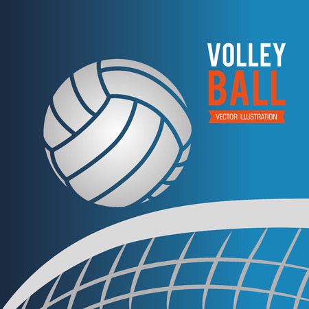 Sport design over blue background, vector illustration.のイラスト素材