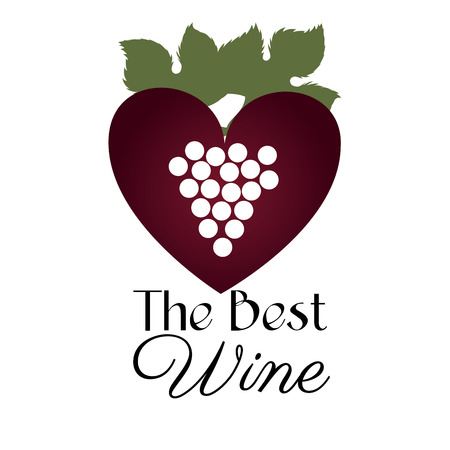 Wine design over white background,vector illustrationのイラスト素材