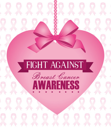 Cancer design over white background, vector illustration.のイラスト素材