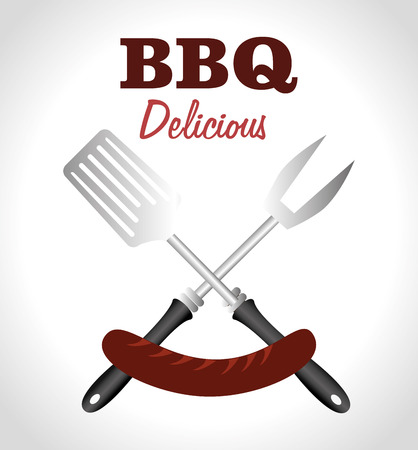 Food design over white background, vector illustration.のイラスト素材