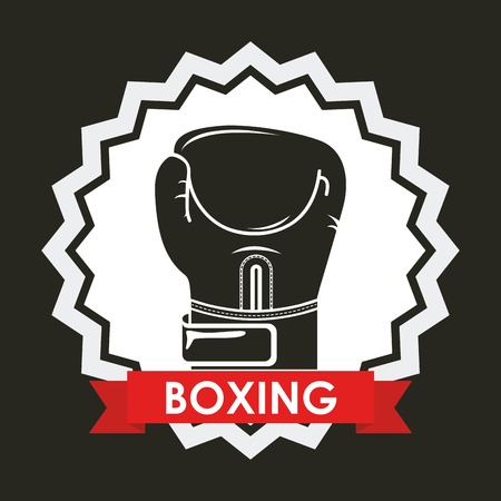 boxing sport designのイラスト素材