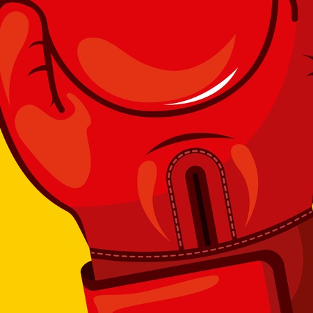 boxing sport designのイラスト素材