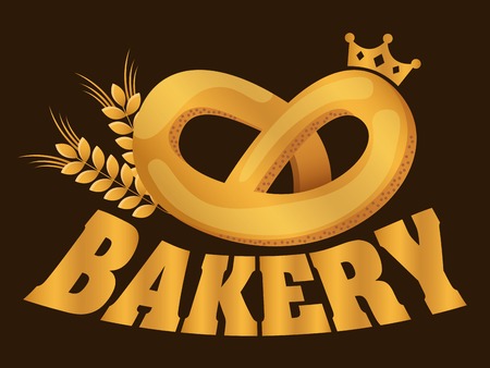bakery icon design, vector illustration のイラスト素材