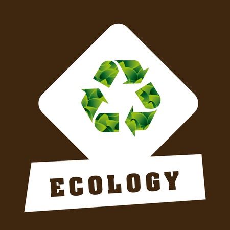 recycle icon design, vector illustrationのイラスト素材