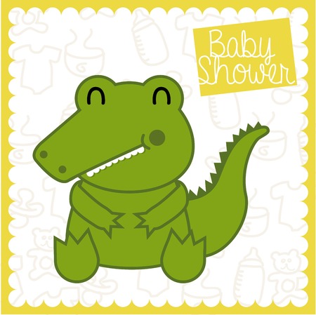 baby shower design, vector illustration eps10 graphicのイラスト素材