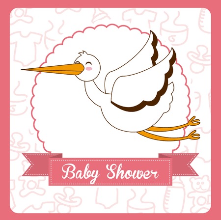 baby shower design, vector illustration eps10 graphicのイラスト素材