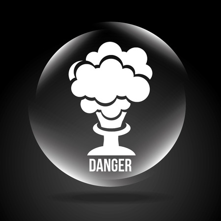 danger signal designのイラスト素材