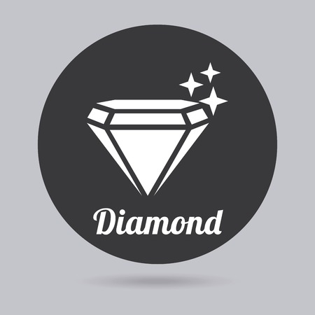 diamond icon designのイラスト素材
