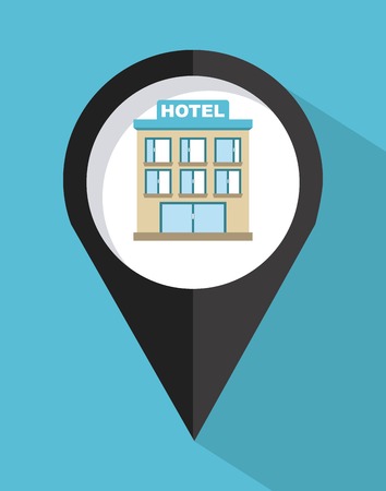 hotel sign designのイラスト素材