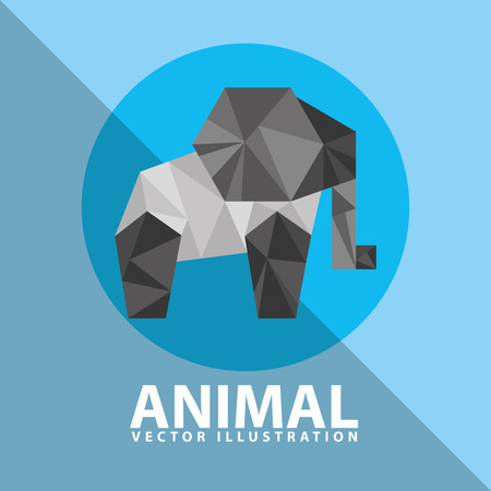abstract animal designのイラスト素材