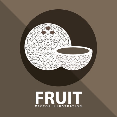 fruit icon designのイラスト素材
