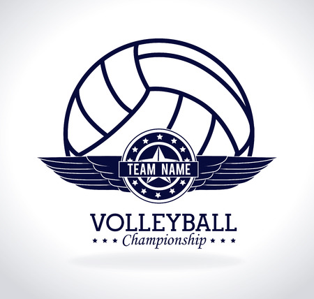 Sport design over white background, vector illustration.のイラスト素材