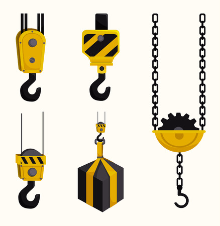 Under construction design over white background, vector illustration.のイラスト素材