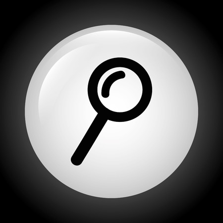 magnifying glass design, vector illustration eps10 graphicのイラスト素材