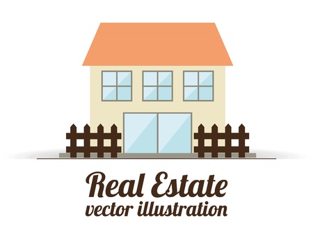 real estate design, vector illustration eps10 graphicのイラスト素材
