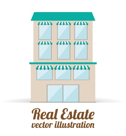 real estate design, vector illustration eps10 graphicのイラスト素材