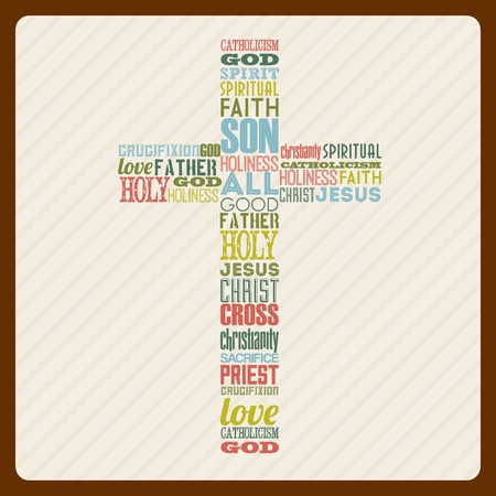 cross icon design, vector illustration eps10 graphicのイラスト素材