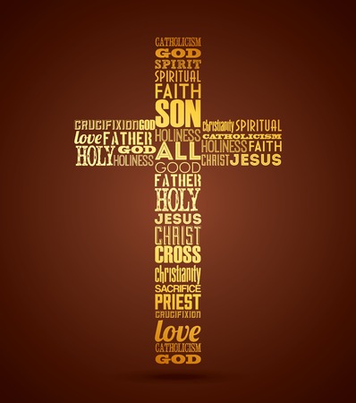 cross icon design, vector illustration eps10 graphicのイラスト素材