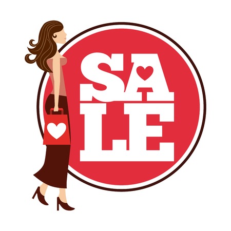 love sale design, vector illustration eps10 graphicのイラスト素材