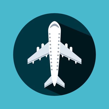 airplane travel design, vector illustration eps10 graphicのイラスト素材