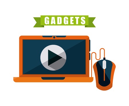 gadget tech design, vector illustration eps10 graphicのイラスト素材