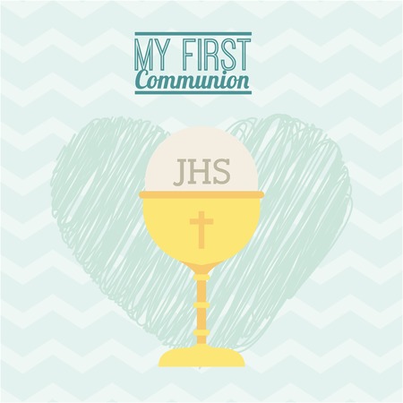 first communion design, vector illustration eps10 graphicのイラスト素材
