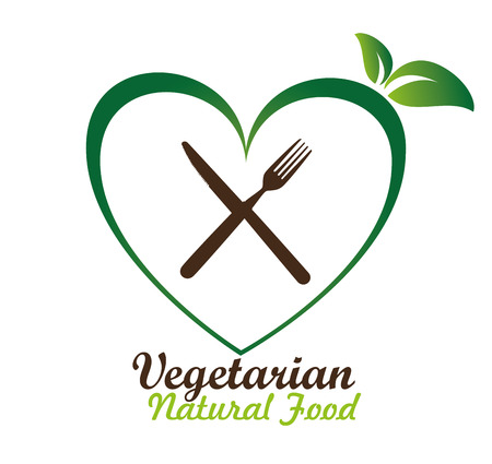 Food design over white background, vector illustration.のイラスト素材