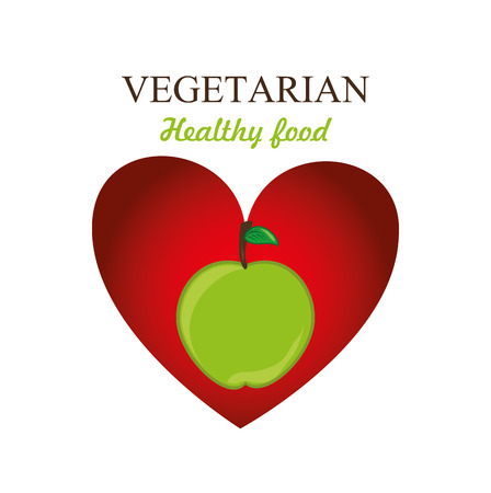 Food design over white background, vector illustration.のイラスト素材