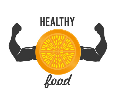 Food design over white background, vector illustration.のイラスト素材