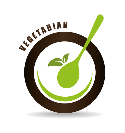 Food design over white background, vector illustration.のイラスト素材