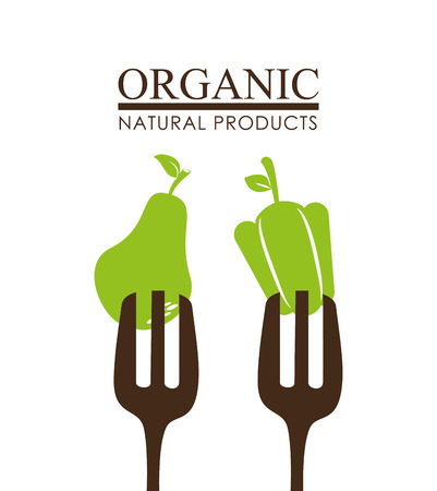 Food design over white background, vector illustration.のイラスト素材