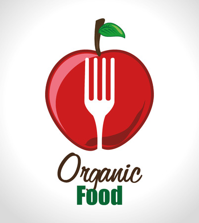 Food design over white background, vector illustration.のイラスト素材