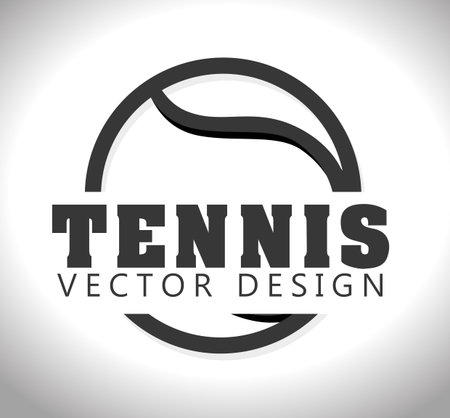 Sports design over white background, vector illustration.のイラスト素材