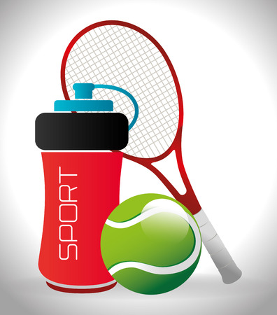 Sports design over white background, vector illustration.のイラスト素材