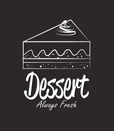 Bakery design over gray background, vector illustration.のイラスト素材