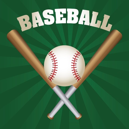 baseball game design, vector illustration eps10 graphicのイラスト素材