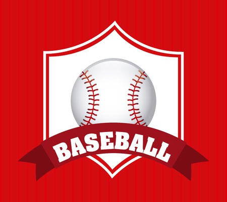 baseball game design, vector illustration eps10 graphicのイラスト素材