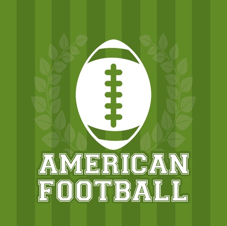 american football design, vector illustration eps10 graphicのイラスト素材