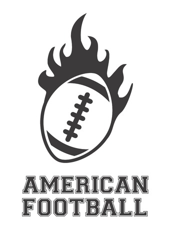 american football design, vector illustration eps10 graphicのイラスト素材