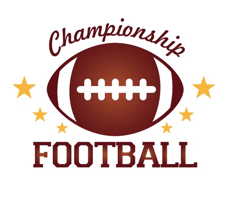 american football design, vector illustration eps10 graphicのイラスト素材