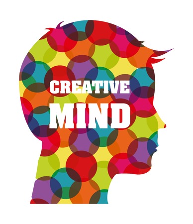 creative mind design, vector illustration eps10 graphicのイラスト素材