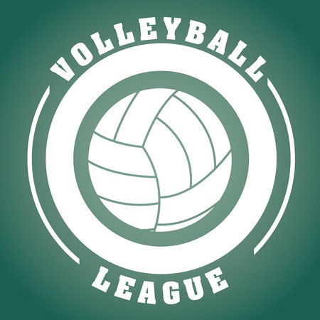 volleyball ball design, vector illustration eps10 graphicのイラスト素材