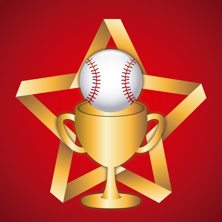 baseball icon design, vector illustration eps10 graphicのイラスト素材