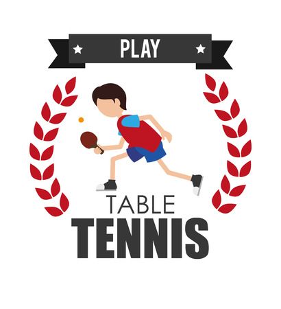 Sport design over white background, vector illustration.のイラスト素材