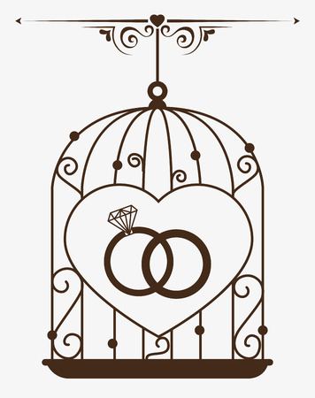 Love design over white background, vector illustration.のイラスト素材